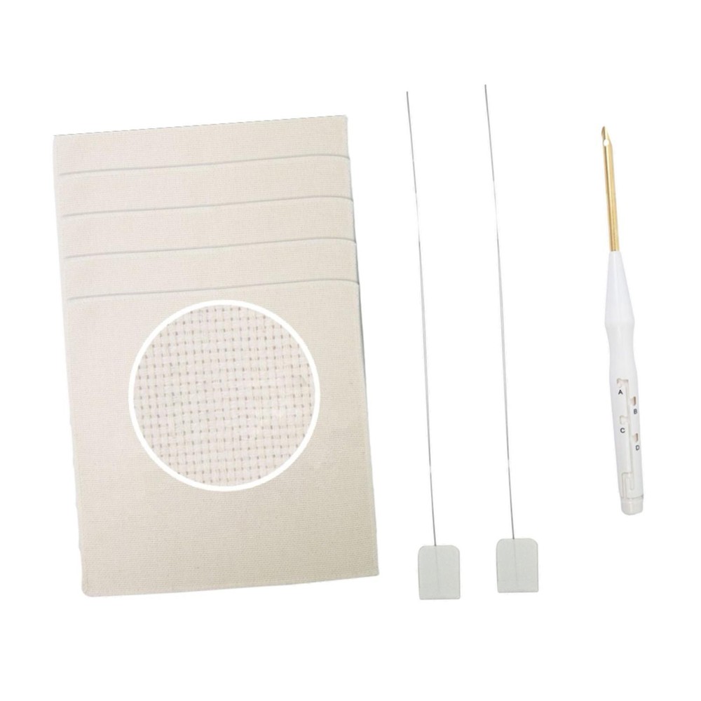 Embroidery Punch Needle Craft Tool Needlework for Embroidery Floss Beginners