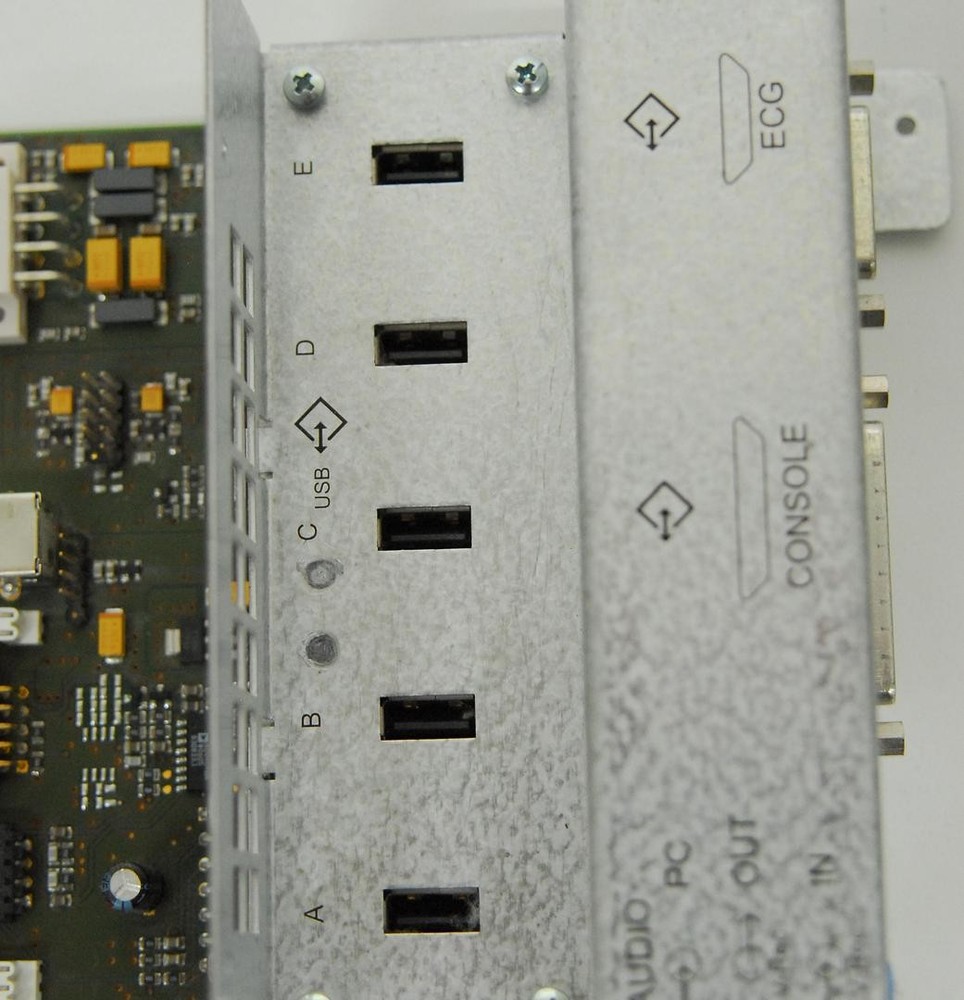 GE RTB4.P6 KTI221016 Distribution Board Bottom USB Hub - Voluson E8