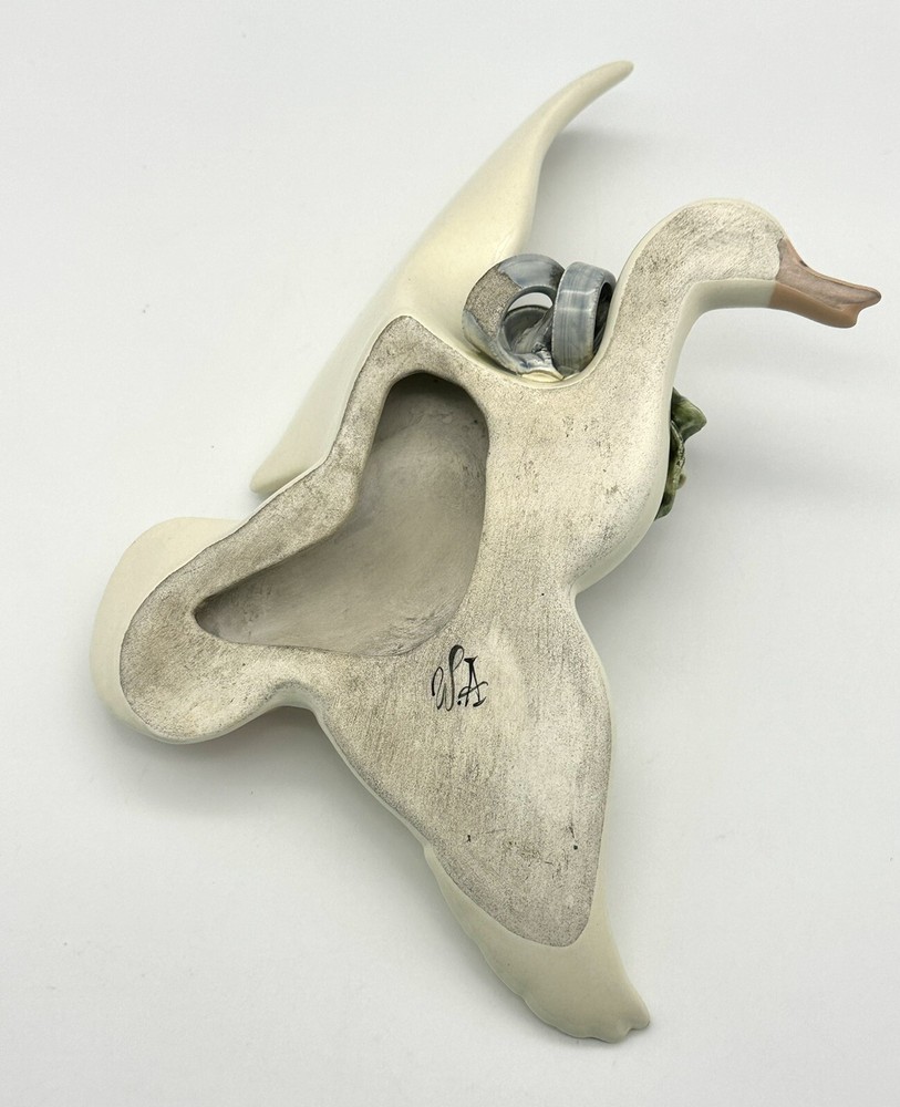Ceramic Goose in Flight Wall Hanging