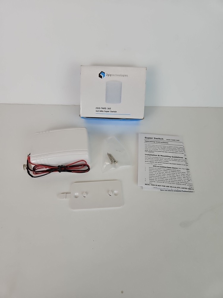 2GIG-TAKE-345 345 MHz Super Switch Wireless Home Security Takeover Module