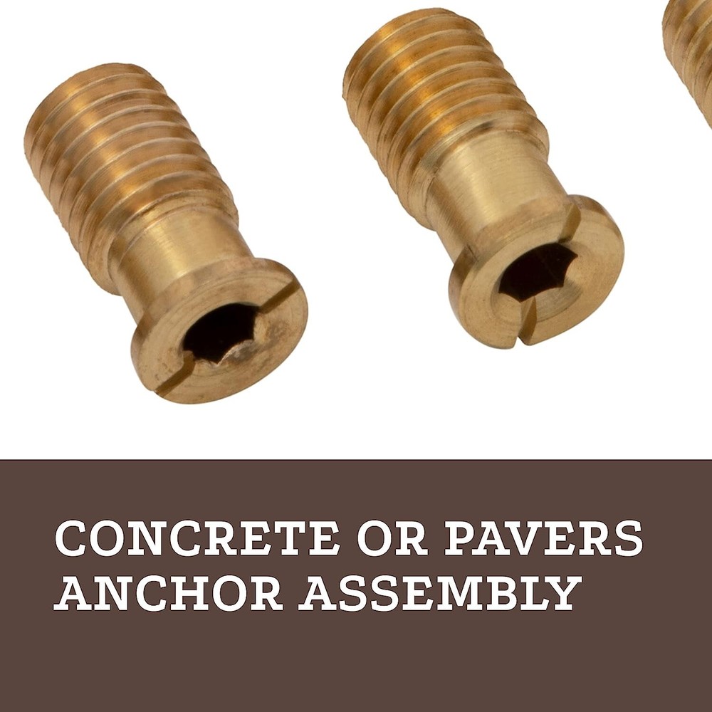 Pool Cover Brass Anchor Head Screw Bolt