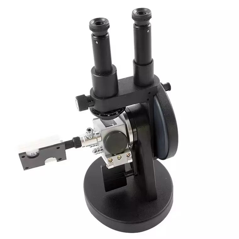 Abbe Refractometer with Binocular Observation Mode Digital Thermometer