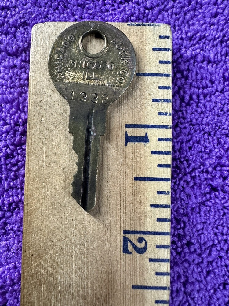 Chicago Lock Illinois Key 1332