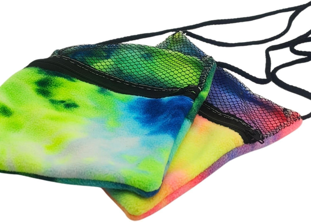 2 Pcs Sugar Glider Bonding Pouch Soft Sleeping Bag with Breathable Mesh Shoulder
