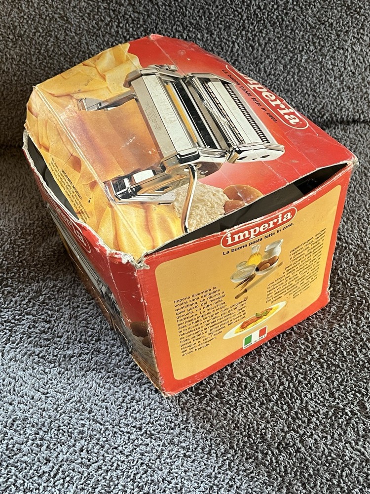 IMPERIA Pasta Machine Tipo Lusso SP150 Boxed VTG