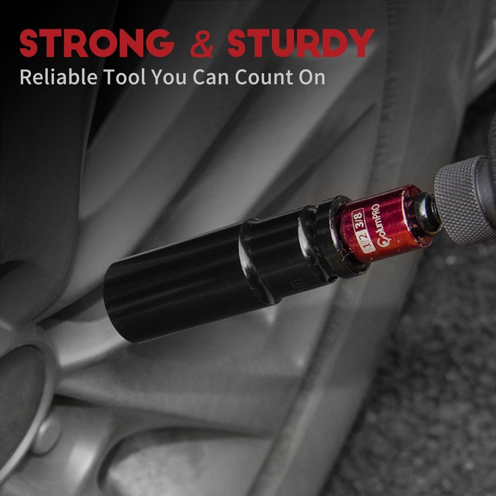 ColumPRO 5PCS Impact Socket Adapter Set, Converter & Reducer, 1/2