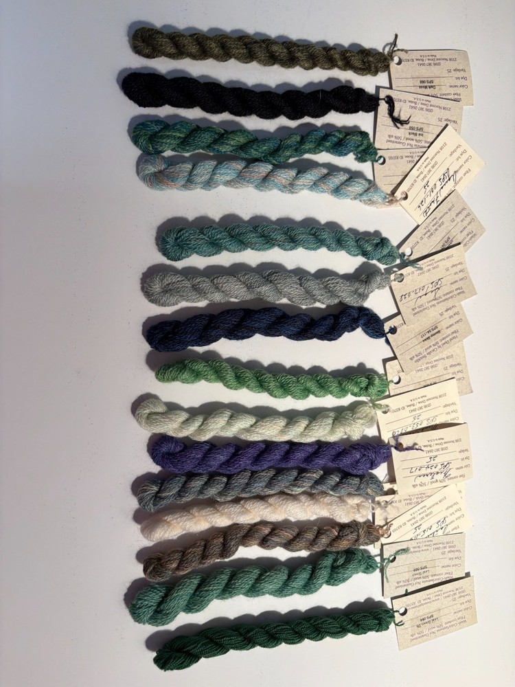 The Thread Gatherer - Sheep's Silk -  Silk & Wool- Needlepoint Thread - You Pick