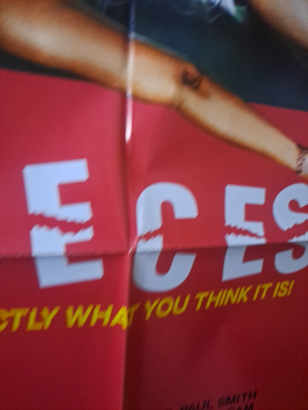 PIECES ORIGINAL 27x41 MOVIE POSTER HORROR 1983 FOLDED