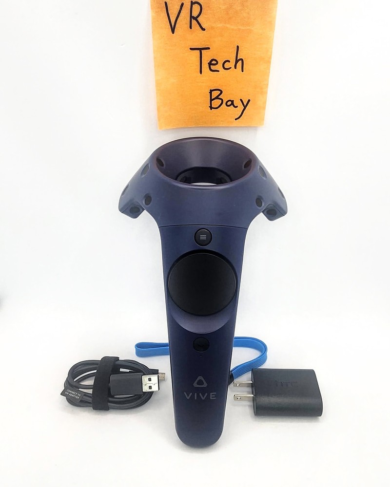 HTC Vive VR Controllers 2.0 with Genuine Power Supply & Cable