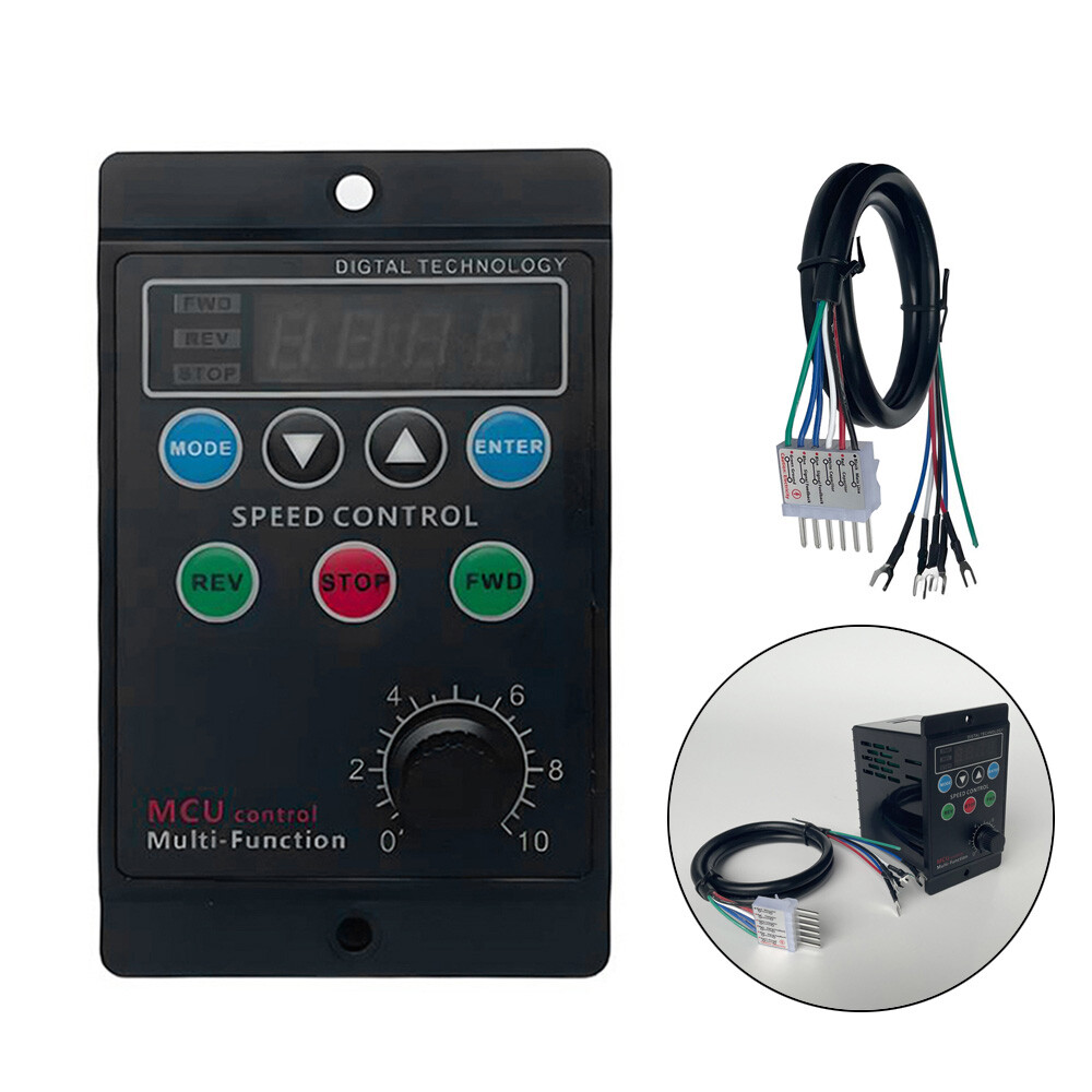 Programmable Motor Speed Controller Variable Speed Governor Switch AC 110V 120W