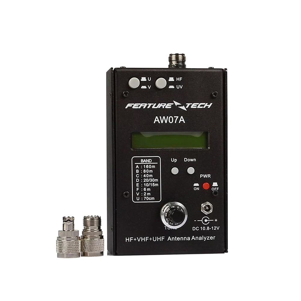 HF VHF UHF Antenna Analyzer SWR RF Impedance Meter Frequency Analyzer Tester