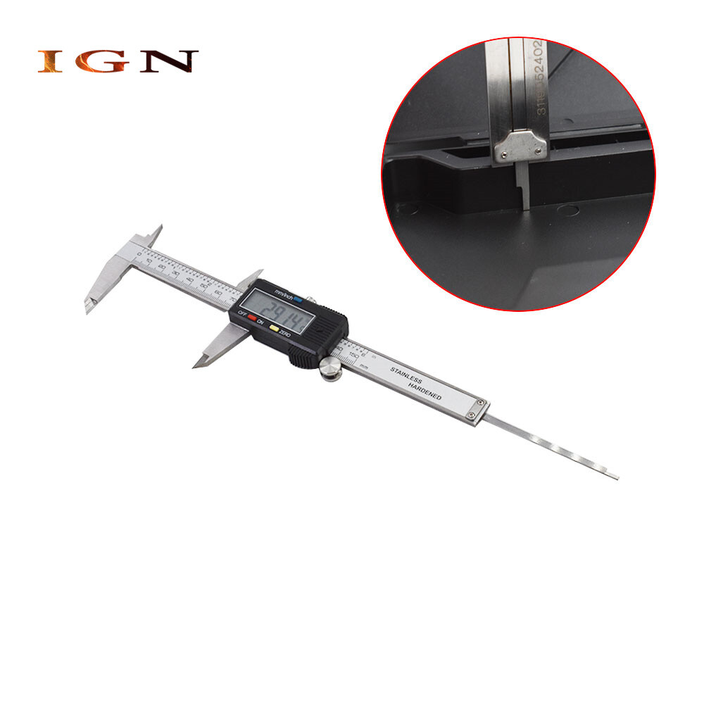 LCD Electronic Digital Vernier Caliper Micrometer Measuring Tool 6 Inch 0-150mm