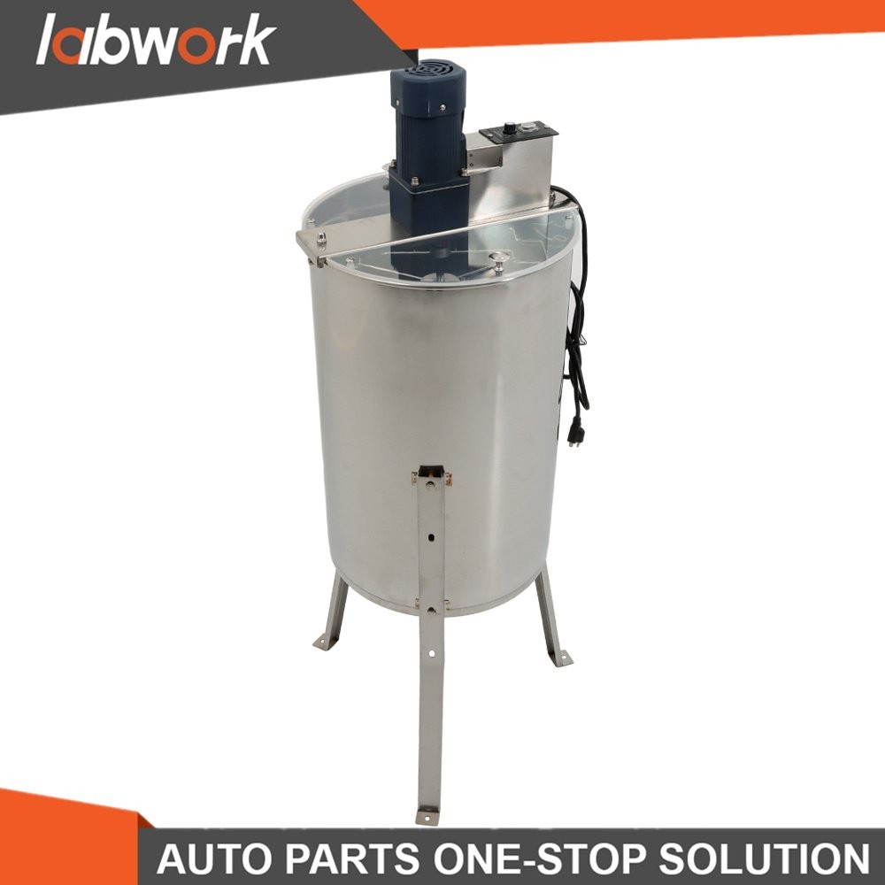 Labwork 2/4 Frames Stainless Steel Electric Honey Extractor Beekeeping Equipment