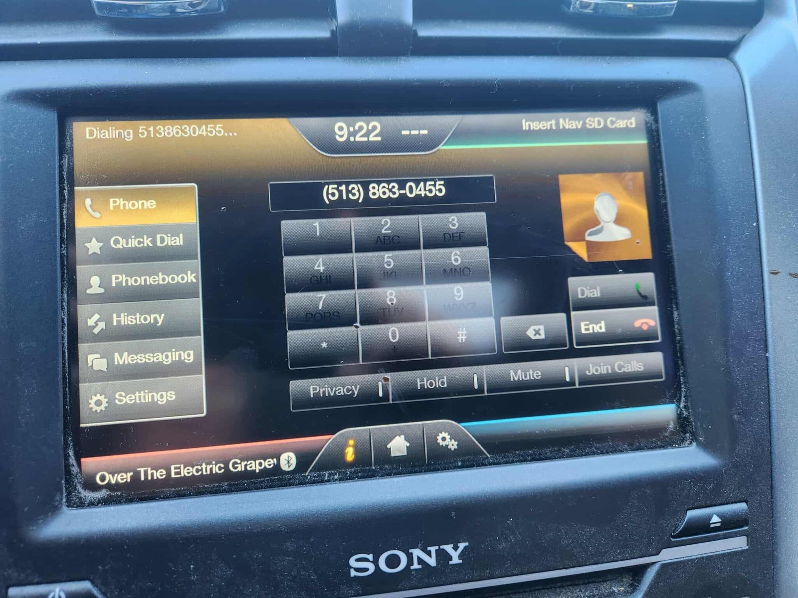 2013-2016 Ford Fusion 8" driver display touchscreen OEM# DS7T18B955FB