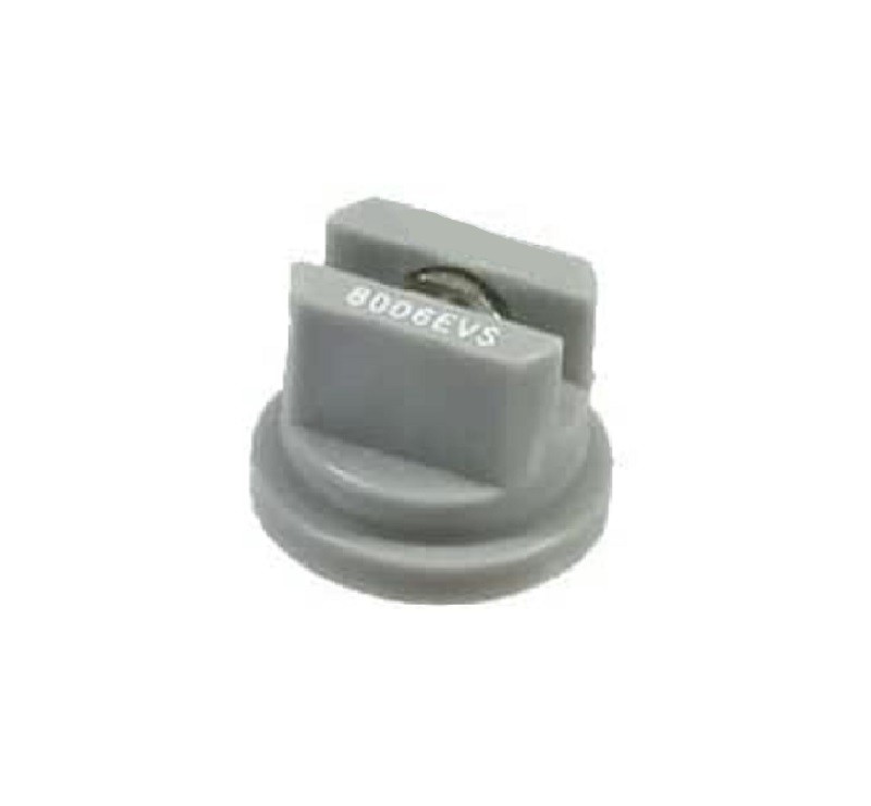 TeeJet Even Flat Spray Tip Gray 80° Polymer w/ SS Insert 0.60 GPM @ 40 PSI