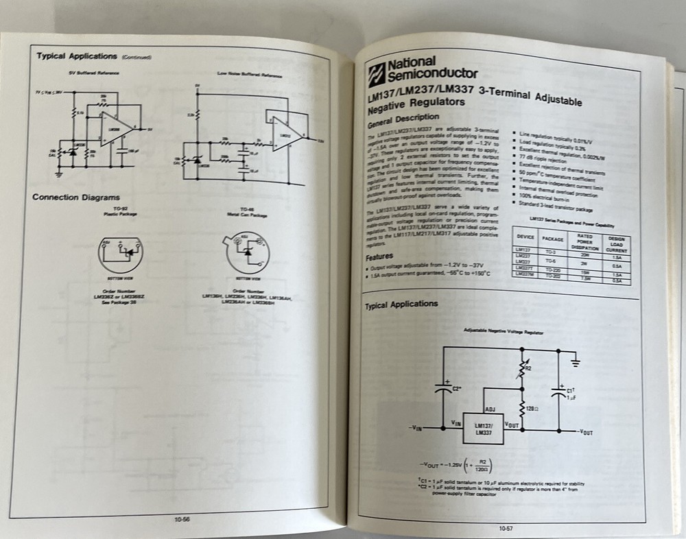 National Semiconductor Voltage Regulator Handbook from 1977