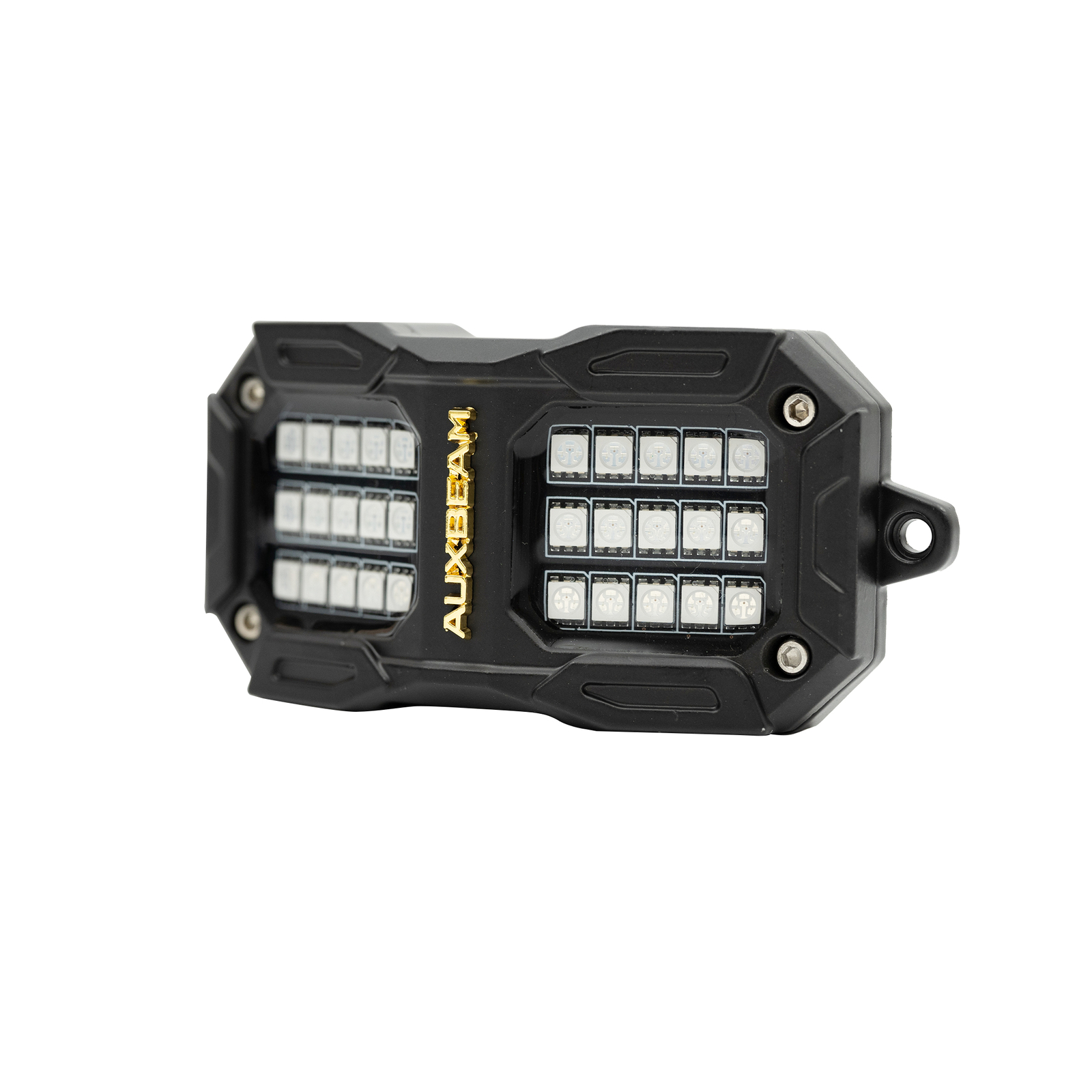 AUXBEAM 8 Pods RGB LED Rock Lights Kit Underglow Neon Light 120W Super Bright