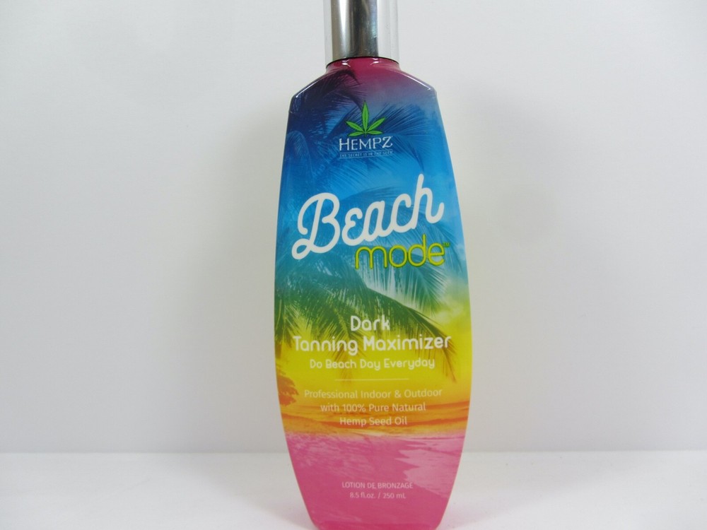 HEMPZ BEACH MODE TANNING MAXIMIZER TANNING LOTION