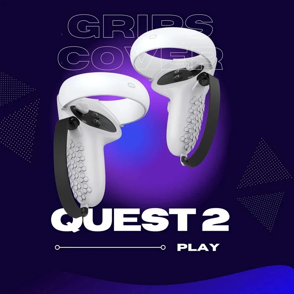 Controller Grip for Oculus Meta Quest 2 Accessories Grips Cover for VR Touch ...