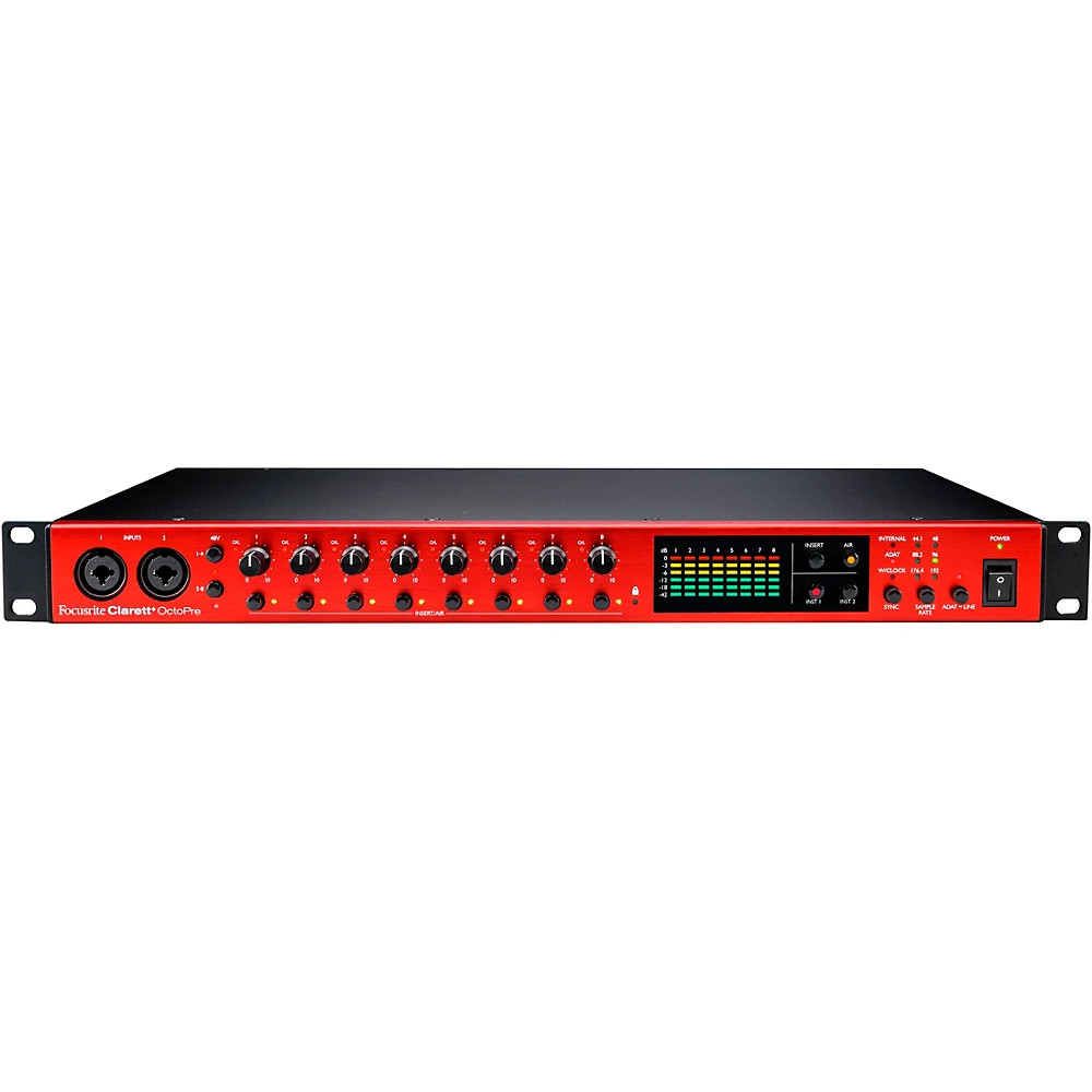 Focusrite Clarett+ OctoPre 8-Channel Mic Pre