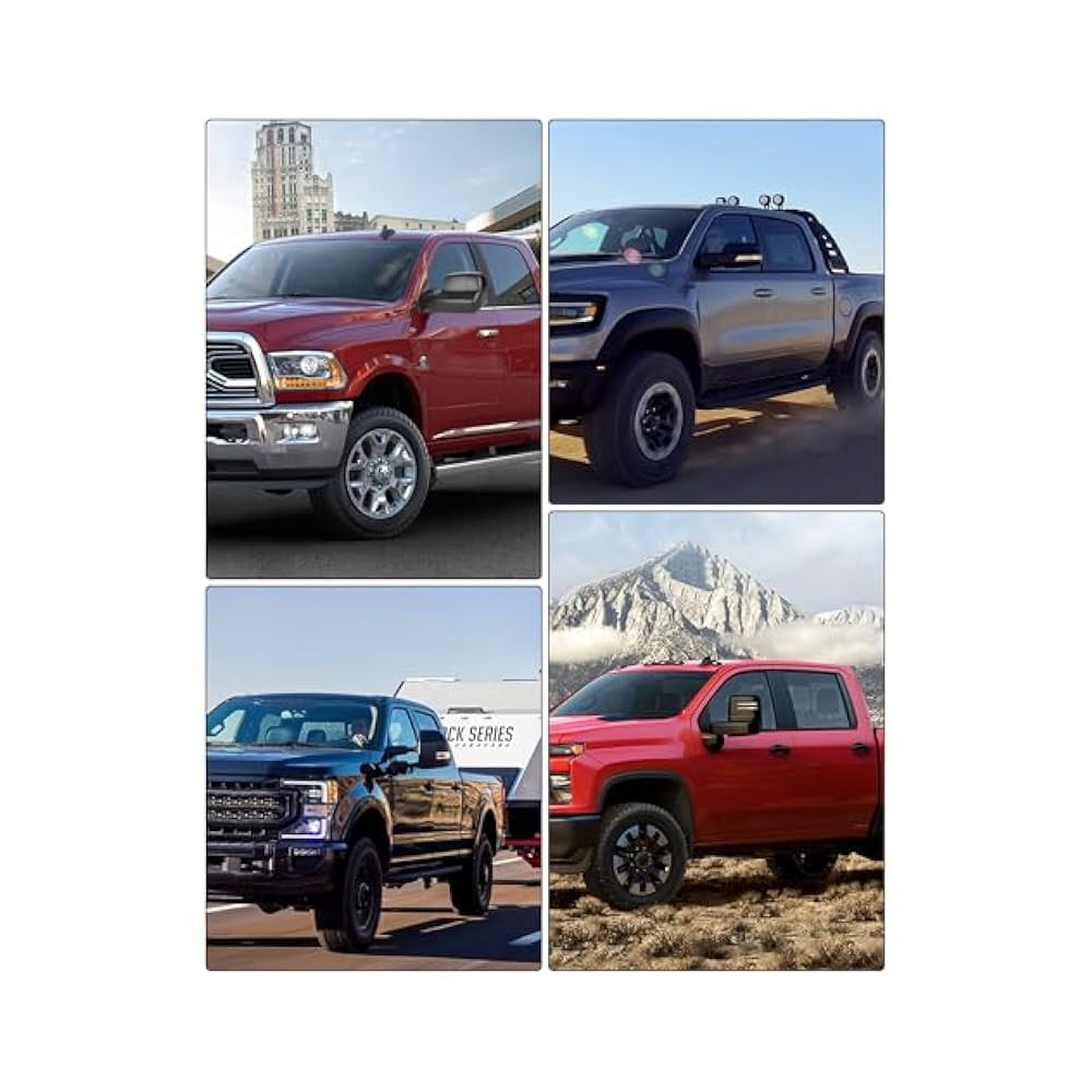 Enhanced Towing Mirrors, Heated, Power Adjust, Improve Driving Confidence
