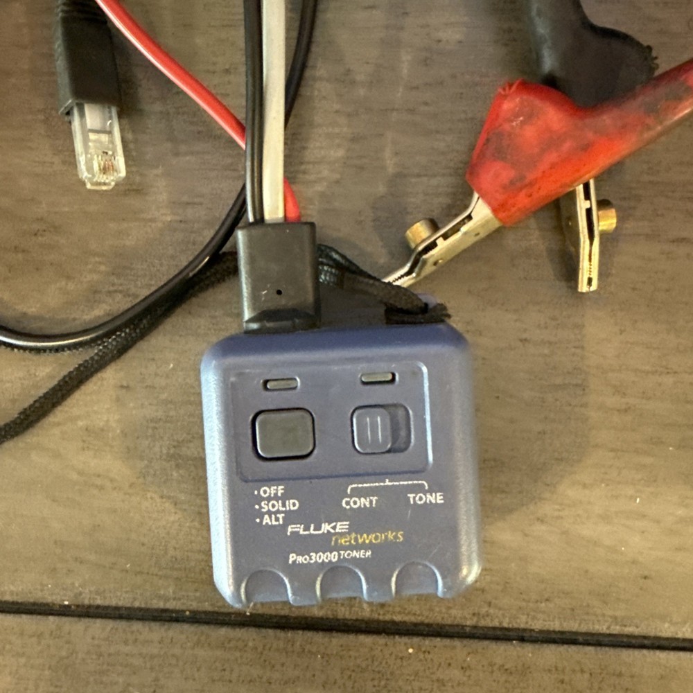 Fluke Networks Pro3000 Toner Tester Tone Generator A1