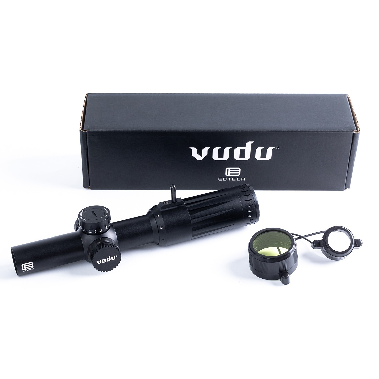 EOTech Vudu 1-6x24 FFP Riflescope SR1 Reticle (MRAD) - VDU1-6FFSR1