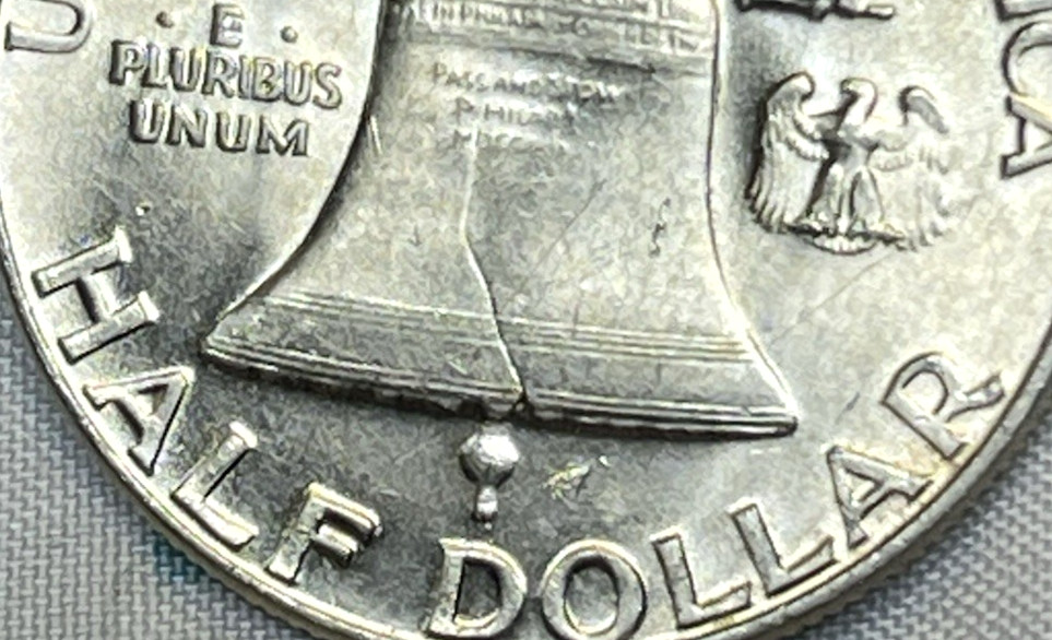 ~~ GEM BU 1951-D FRANKLIN SILVER HALF DOLLAR 90% SILVER COIN ~~