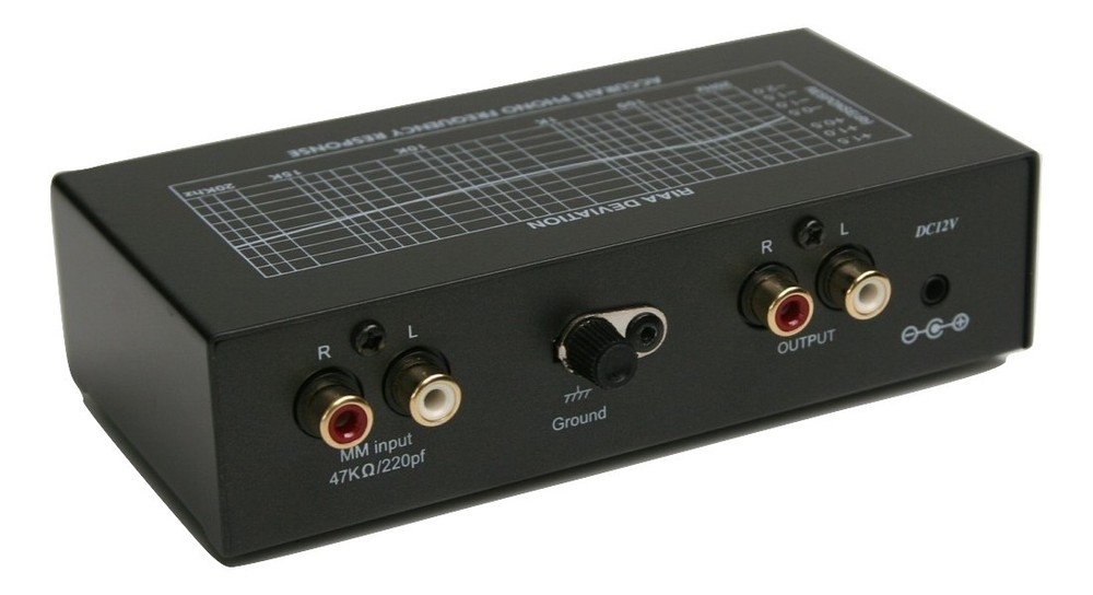 Technolink TC-750 Phono Preamp (85dB S/N!!); Black finish version