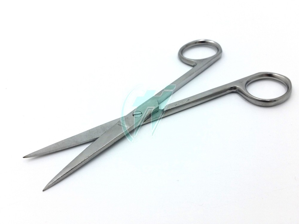 1 OPERATING DISSECTING SCISSORS 5.5" STRAIGHT SHARP SHARP TIP SURGICAL