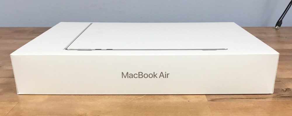 !!BOX ONLY!! 13" Apple MacBook M3 AIR SILVER BOX A3113