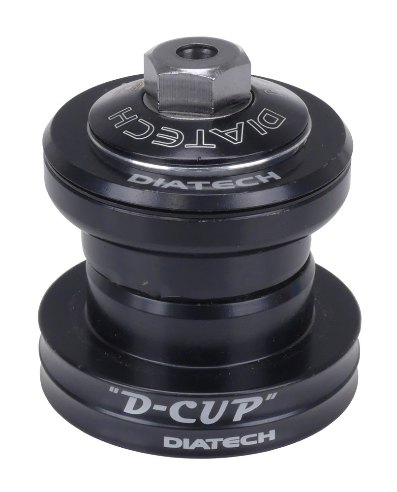 Diatech D-1 FS D-Cup BMX bicycle headset 1 1/8" THREADLESS - BLACK