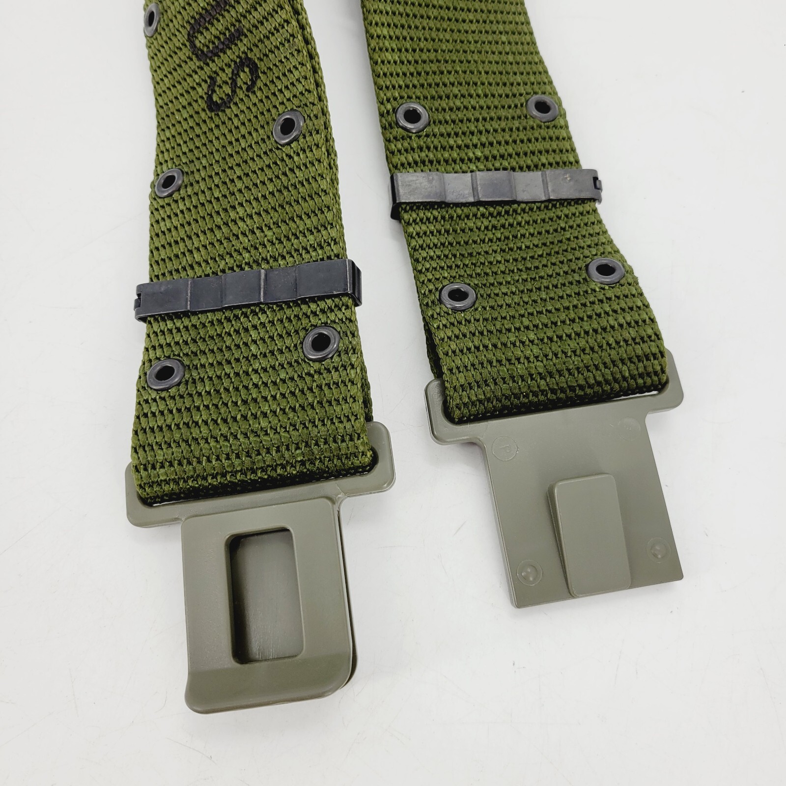 USGI OD Green LC-2 Pistol Belt Individual Equipment Web Belt MEDIUM DLA 1984