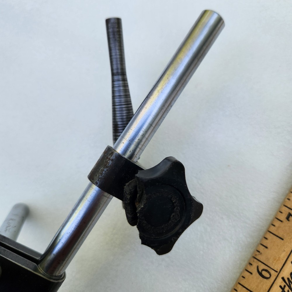 Mitutoyo Magnetic Base Indicator Holder With 2 Attachments. Machinest Tool.