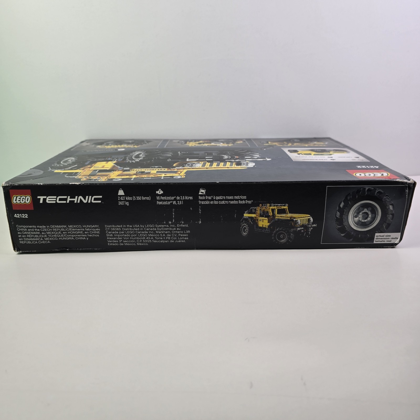 LEGO TECHNIC 42122 Jeep Wrangler 665 Pcs-Sealed