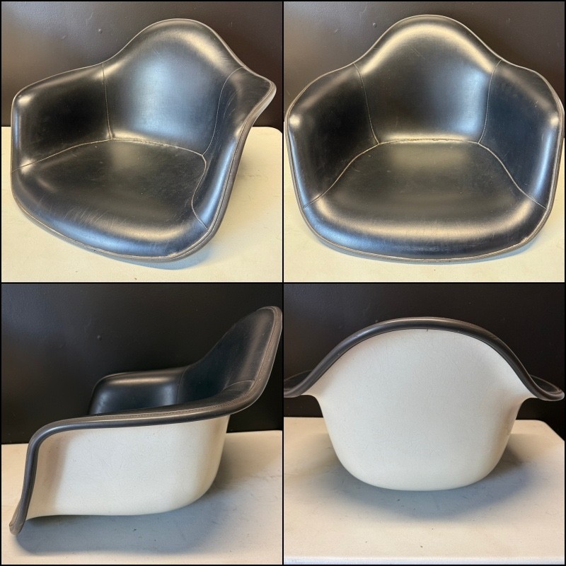 📈💥Original HERMAN MILLER Eames BLACK Fiberglass Shell (Shell Only)
