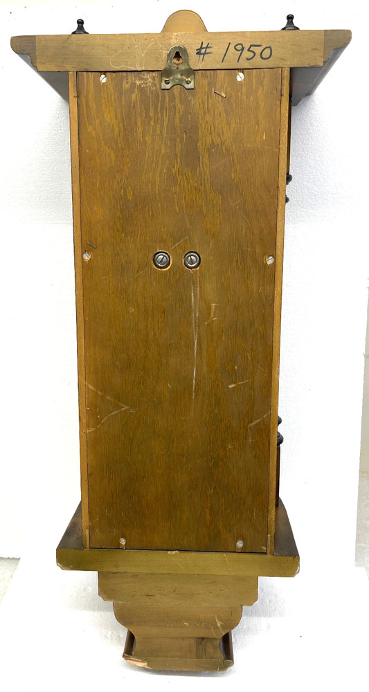 Antique P F Bollenback Wall Regulator *