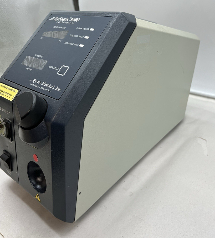 Byron LySonix 3000 Liposuction Power Assisted Liposuction Unit