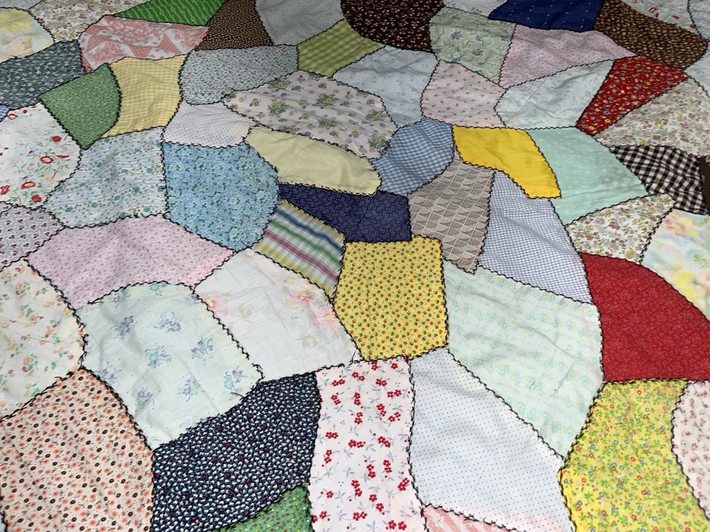 Vintage Hand Made Quilt