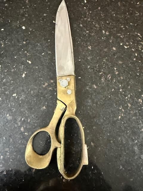 12 inch Tailor Scissors INDIA BRASS HANDLE