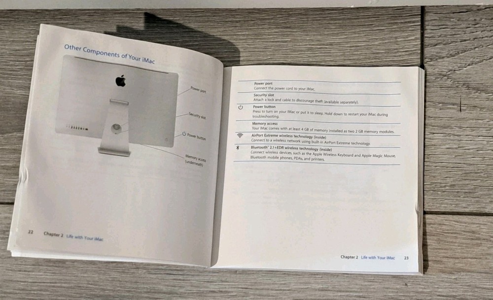 EVERYTHING MAC IMac Manual Instructions Booklet