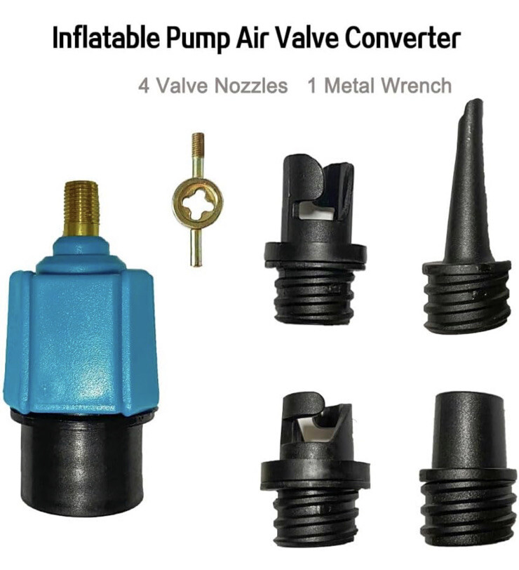 PeSandy Inflatable SUP Pump Adaptor Compressor Multifunction SUP Valve