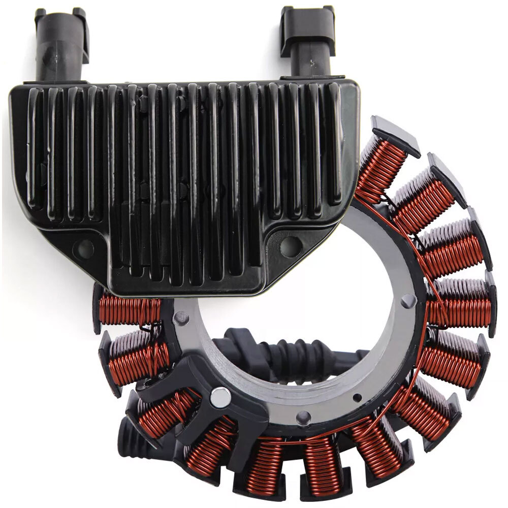 For Harley Dyna 2008-2016 3-PHASE Stator Coil & Voltage Regulator Rectifier US
