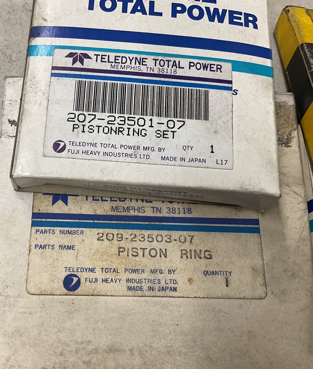 NEW Mixed LOT OF WISCONSIN Piston Rings 4 Different Sets OEM