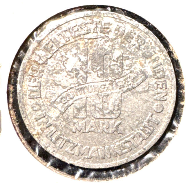 Litzmannstadt 1943 10 mark KM-TN3
