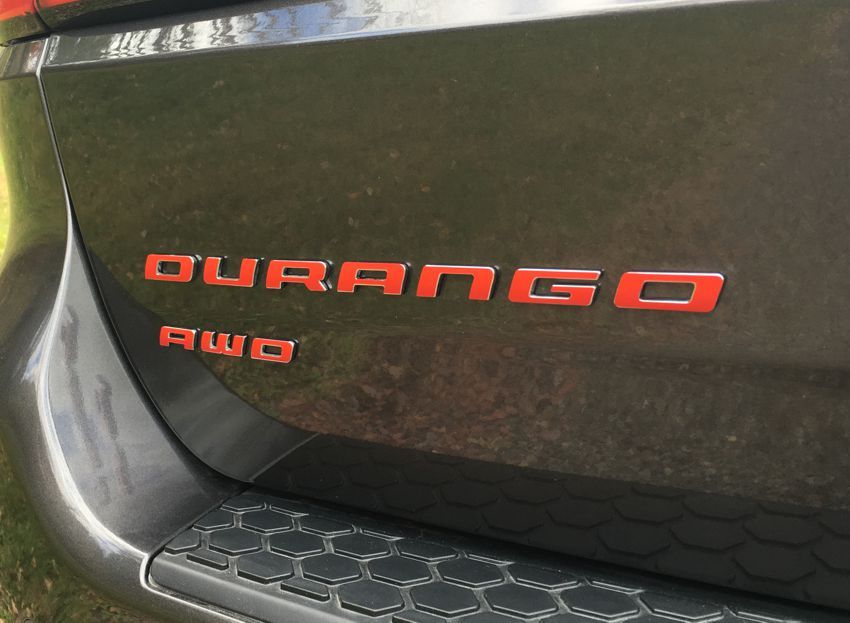 DURANGO Emblem Overlay Decal for Dodge Durango 2011-2024