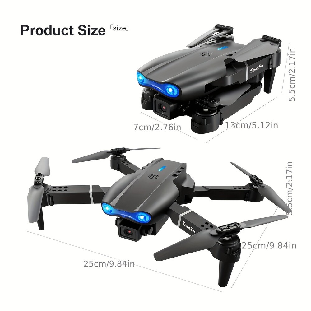Dual HD Camera Drone with Auto-Return, WiFi Connectivity - Perfect for Beginners