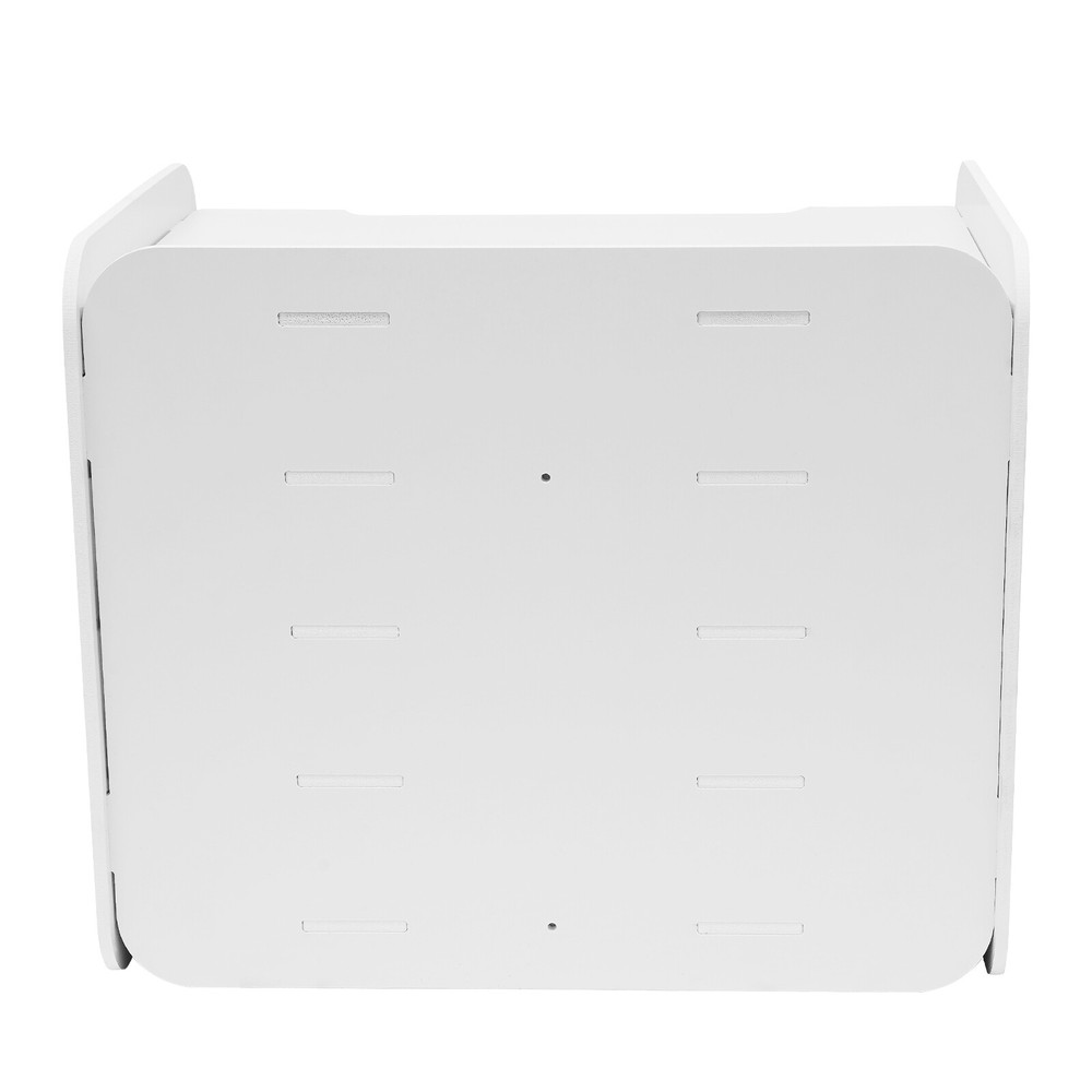 White Desktop Organizer Desktop File Holder File Organizer Modern Rectangular