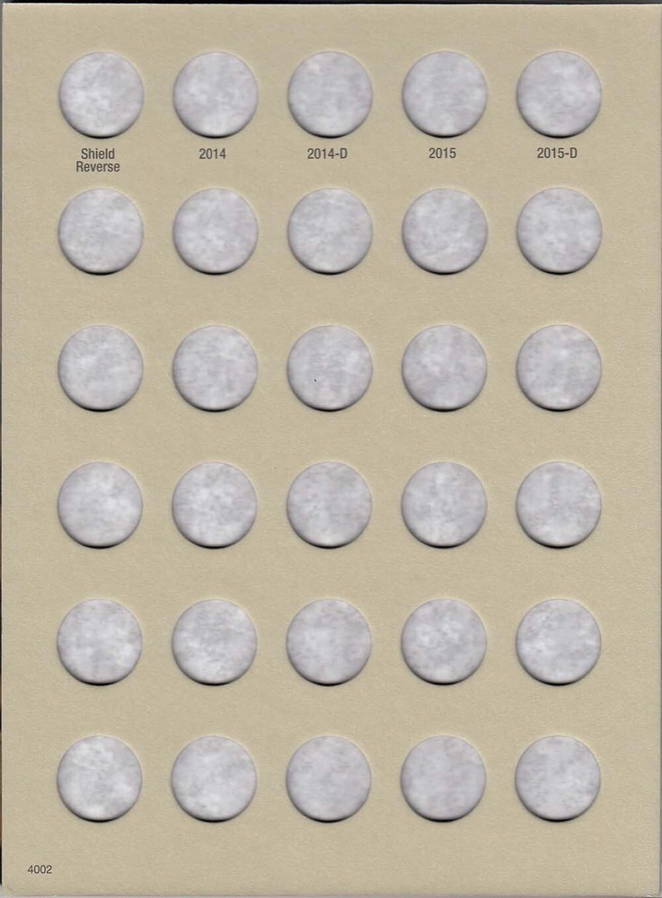 H.E. Harris & Co US Lincoln Cent Coin Folder 2014 – Date Volume 4 #4002