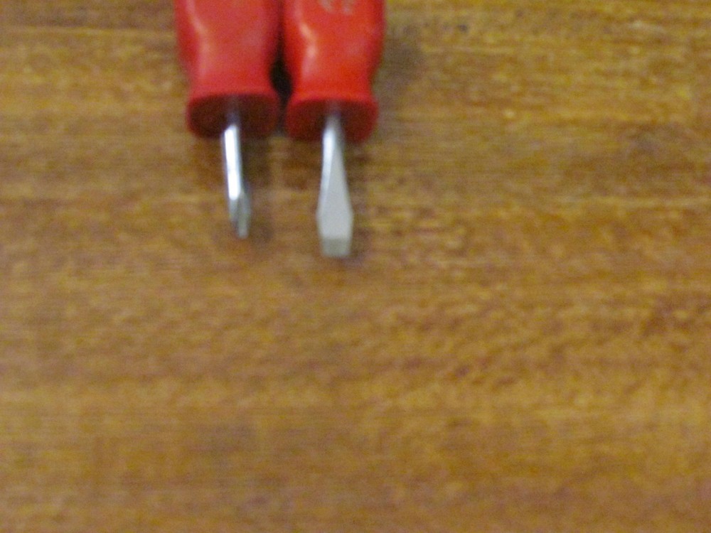 MAC TOOLS STUBBY SCREWDRIVERS PN2SA P212X PHILLIPS & FLAT BLADE USED GC